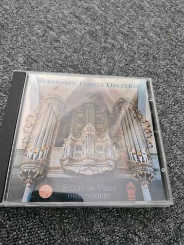 Sietze de Vries - Edskes Orgelbau CD (Nieuwstaat) beschikbaar voor biedingen
