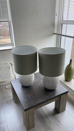2 Mooie Tafellampen van Profijt Meubel, Huis en Inrichting, Ophalen, Zo goed als nieuw, Stof, Minder dan 100 cm