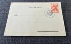 12 briefkaarten met postzegel herrijzend 1945 + stempel, Ophalen of Verzenden, Briefkaart