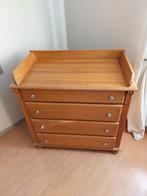 Commode baby/kinder kamer (massief grenen), Ophalen, 50 tot 70 cm, 100 cm of meer, Opstaande rand
