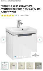 Fonteinkast Villeroy & Boch Subway 2.0, Ophalen, Zo goed als nieuw, Steen, Wastafel