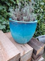 Stenen plantenbak voor buiten, Ophalen, Steen, Minder dan 30 cm, Rond