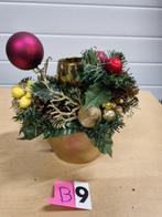 kerst stukje in gouden pot [b9],, Diversen, Kerst, Ophalen of Verzenden