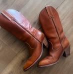 Vintage Frye cowboy laarzen 37, Kleding | Dames, Ophalen of Verzenden, Gedragen, Bruin, Hoge laarzen