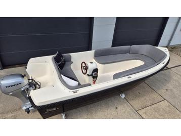 Gentle 480 sloep met honda 15pk en afdekzeil opmaat BJ 2022 beschikbaar voor biedingen