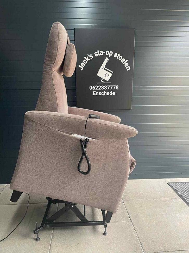 Sta op stoel merk fitform, Huis en Inrichting, Fauteuils, Zo goed als nieuw, Stof, 50 tot 75 cm, Ophalen