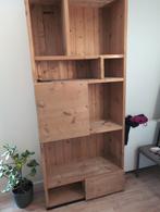 Industriële houten kast, Ophalen, Zo goed als nieuw, 25 tot 50 cm, 50 tot 100 cm