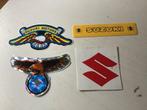 4 stickers Suzuki, Verzamelen, Verzenden, Zo goed als nieuw, Auto of Motor