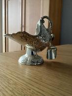 Verzilverde suikerpot met Lepel, Ophalen of Verzenden, Zilver