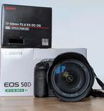 Canon EOS 50D met Sigma 17-50mm f/2.8 lens, Gebruikt, Spiegelreflex, Canon, Ophalen of Verzenden