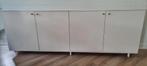 Dressoir wit/crème, Huis en Inrichting, Kasten | Dressoirs, Ophalen, 200 cm of meer, 25 tot 50 cm, Overige houtsoorten