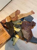 Rest leer, Ophalen of Verzenden, Zo goed als nieuw, Minder dan 10 m², Tapijt