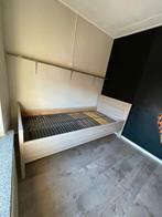 Mooi eenpersoonsbed met Boss Flex 600 lattenbodem, Ophalen, 90 cm, Eenpersoons, Zo goed als nieuw
