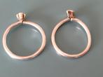 2 Deense 925 ringen met steentje H.H. Nygaard (defect), Gebruikt, Ophalen of Verzenden, Dame, Zilver
