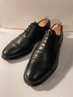Van Bommel Mens Oxfords Cap Toe Leather Shoes Mint Size 43,5, Zwart, Ophalen of Verzenden, Gespschoenen, Zo goed als nieuw