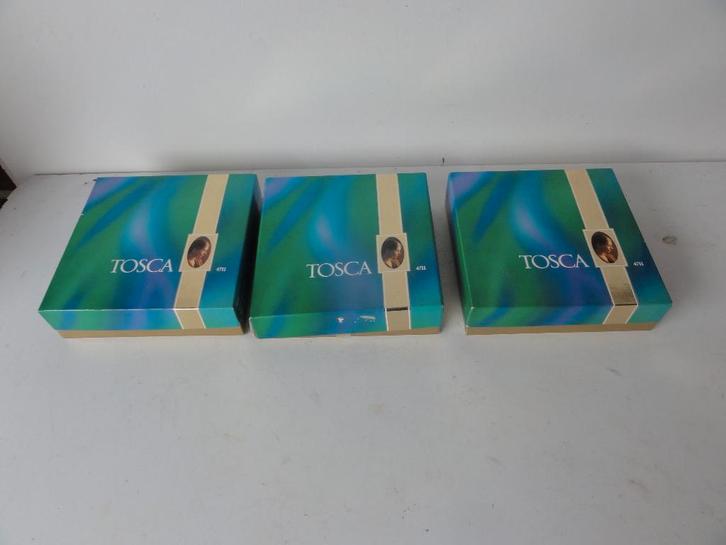 3 VINTAGE  Muelhens 4711 Tosca geschenkdozen, Verzamelen, Parfumverzamelingen, Nieuw, Parfumfles, Gevuld, Verzenden