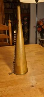 Koperen Scheepshoorn - 35 cm, Ophalen of Verzenden