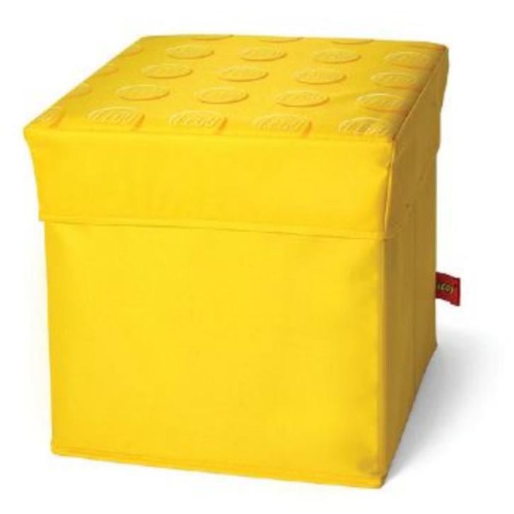 LEGO Opbergpoef / Storage Stool Geel   * 't LEGOhuis *, Kinderen en Baby's, Speelgoed | Duplo en Lego, Nieuw, Lego, Complete set