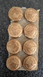 K.N.V.v.L. Luchtvaart vereniging uniform knopen 8 x, Verzamelen, Luchtvaart en Vliegtuigspotten, Verzenden, Zo goed als nieuw