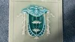 PRACHTIG ART NOUVEAU ANTIEKE WANDTEGEL CA 1900, Antiek en Kunst, Antiek | Keramiek en Aardewerk, Ophalen of Verzenden