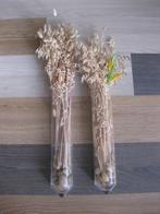 Set glazen wandvazen, Huis en Inrichting, Verzenden, Zo goed als nieuw, Glas, Minder dan 50 cm