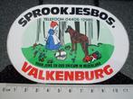 sticker sprookjesbos valkenburg roodkapje voor jong en oud, Verzamelen, Stickers, Verzenden, Zo goed als nieuw, Bedrijf of Vereniging