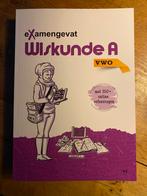 eXamengevat - Wiskunde A VWO, Boeken, Schoolboeken, Ophalen, Zo goed als nieuw, Overige niveaus, Nederlands