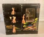 Vintage Japans sieradenkistje met speeldoos en danseresje., Antiek en Kunst, Ophalen of Verzenden