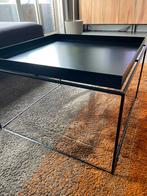 Hay tray table 60x60 zwart, Huis en Inrichting, Ophalen, Gebruikt, 50 tot 100 cm, Vierkant