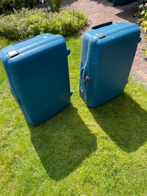 Samsonite hard case koffers (2), Sieraden, Tassen en Uiterlijk, Koffers, Gebruikt, Hard kunststof, 70 cm of meer, 55 cm of meer