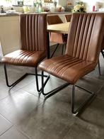 Eetkamerstoelen, Ophalen of Verzenden, Zo goed als nieuw, Bruin
