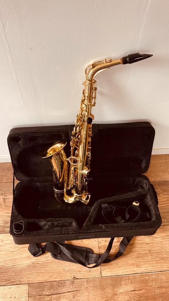 Alt Saxofoon - Prima beginnersinstrument!, Muziek en Instrumenten, Instrumenten | Toebehoren, Gebruikt, Saxofoon, Ophalen