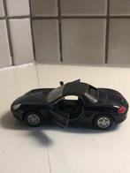 Miniatuur auto Porsche donker blauw, Hobby en Vrije tijd, Modelauto's | 1:18, Ophalen of Verzenden, Zo goed als nieuw, Auto, Overige merken