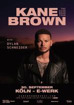 2 Kaartjes Kane Brown concert - 30 september Köln, Twee personen, September