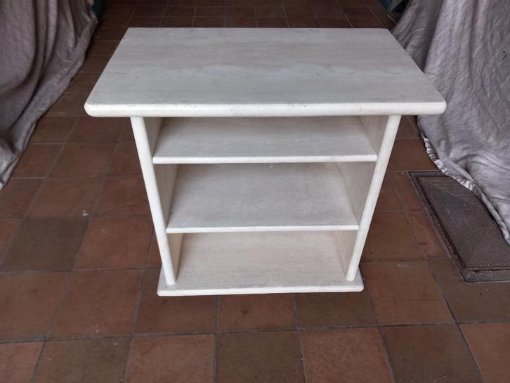 Travertin tv kast  / boekenkast  / platenkast, Huis en Inrichting, Kasten | Televisiemeubels, Zo goed als nieuw, Minder dan 100 cm