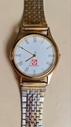 Vintage Générale Bank België Horloge - Verco Holland staal, Staal, Staal, Polshorloge, Zo goed als nieuw