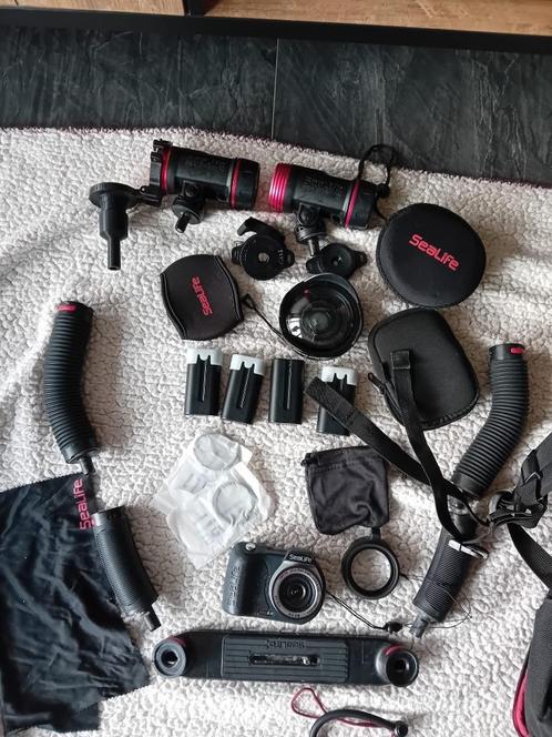 Sealife micro 3.0 compleet set, Audio, Tv en Foto, Fotografie | Onderwatercamera's, Zo goed als nieuw, Complete set, Meer dan 40 meter