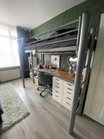 Hoogslaper met bureau - gratis ophalen, Huis en Inrichting, Ophalen, Hoogslaper, Eenpersoons, 100 cm