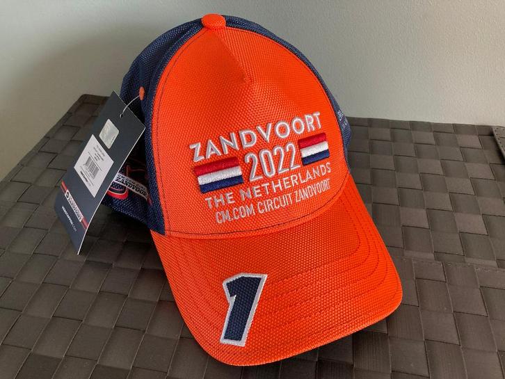 ✅ Max Verstappen Pet 2022 Zandvoort Oranje GP Cap Curved, Verzamelen, Automerken, Motoren en Formule 1, Nieuw, Formule 1, Ophalen of Verzenden