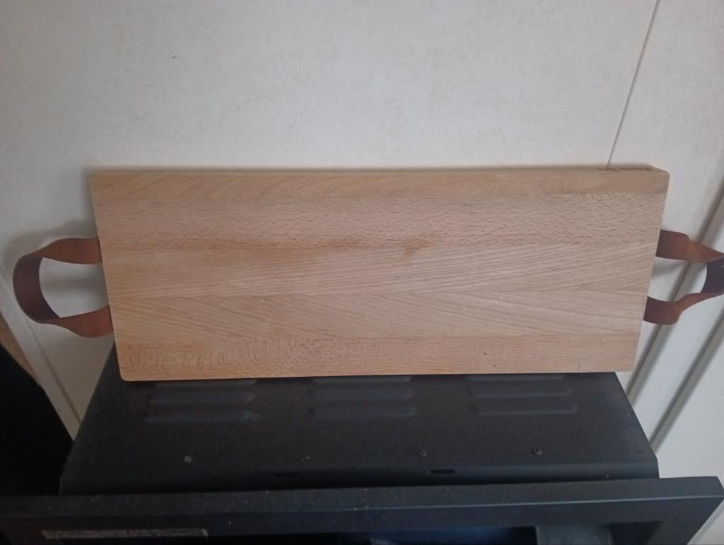 Houten Snijplank / Dienblad - Maison Bleu, Huis en Inrichting, Ophalen, Zo goed als nieuw