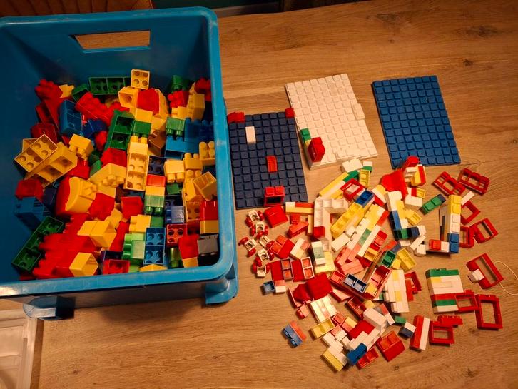 Monti & Merkloze Bouwblokken - Veel Speelplezier!, Kinderen en Baby's, Speelgoed | Duplo en Lego, Gebruikt, Losse stenen, Ophalen of Verzenden
