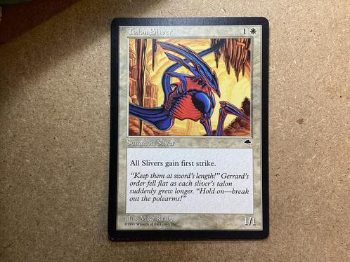 1x Talon Sliver (Excellent), Hobby en Vrije tijd, Verzamelkaartspellen | Magic the Gathering, Zo goed als nieuw, Losse kaart, Ophalen of Verzenden