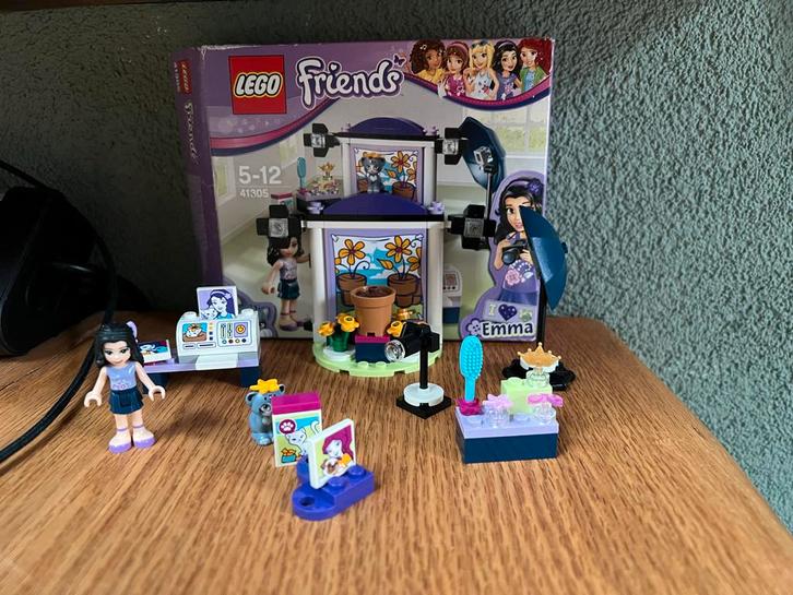 Lego Friends 41305 Emma's Fotostudio, Kinderen en Baby's, Speelgoed | Duplo en Lego, Lego, Complete set, Ophalen of Verzenden