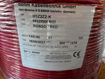 Solar kabel 4mm en 6mm ook los te koop beschikbaar voor biedingen