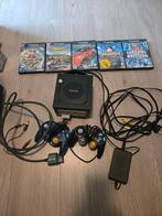 Nintendo Gamecube + 2 Controllers + 5 Games, Avontuur en Actie, Gebruikt, Eén computer, Ophalen of Verzenden