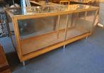 Antieke winkel vitrine balie counter of toonbank 200 cm lang, Ophalen