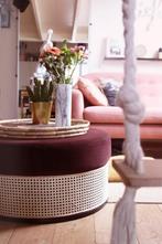 Sofacompany, poef Evie L van € 379 voor € 99, Ophalen, Scandinavisch design, Riet of Rotan, Zo goed als nieuw