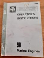 handleiding Thornycroft 90 scheepsdiesel, Ophalen of Verzenden, Overige merken