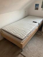 Elektrisch bed 90x200, Huis en Inrichting, Ophalen, 90 cm, Eenpersoons, Wit