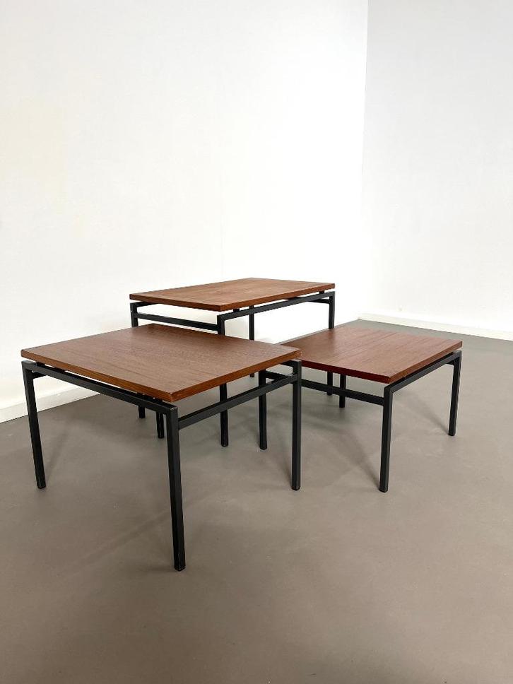 Teak mimi setje van Cees Braakman voor Pastoe, jaren 60, Verzamelen, Retro, Huis en Inrichting, Ophalen of Verzenden